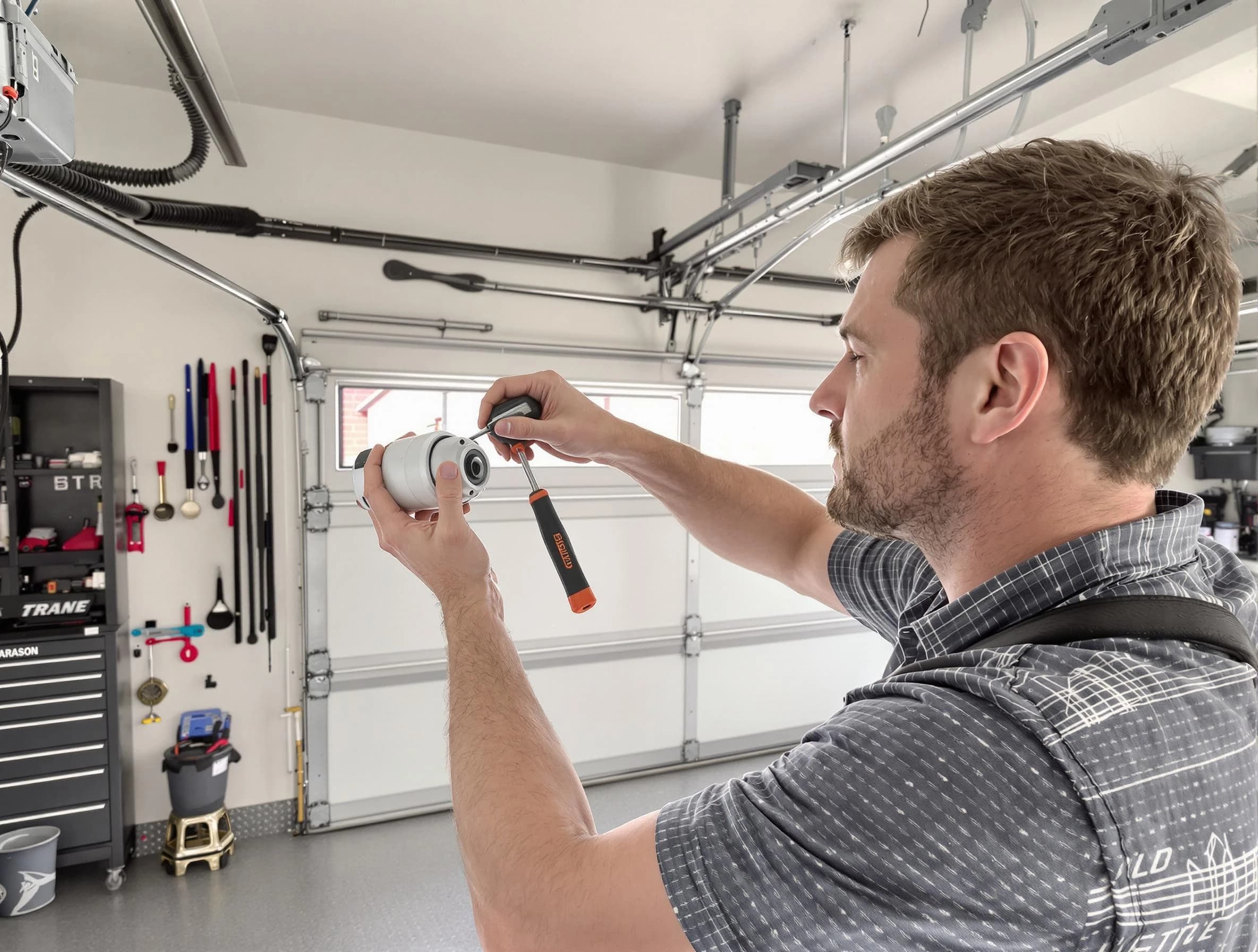 Garage door opener repair service by Goodlettsville Garage Door Repair in Goodlettsville