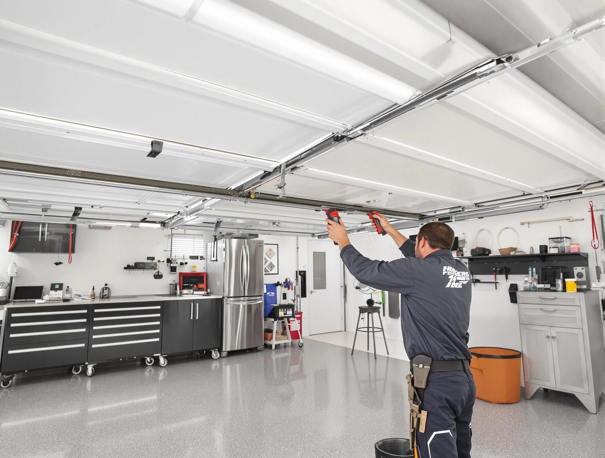 Overhead garage door repair service by Goodlettsville Garage Door Repair in Goodlettsville