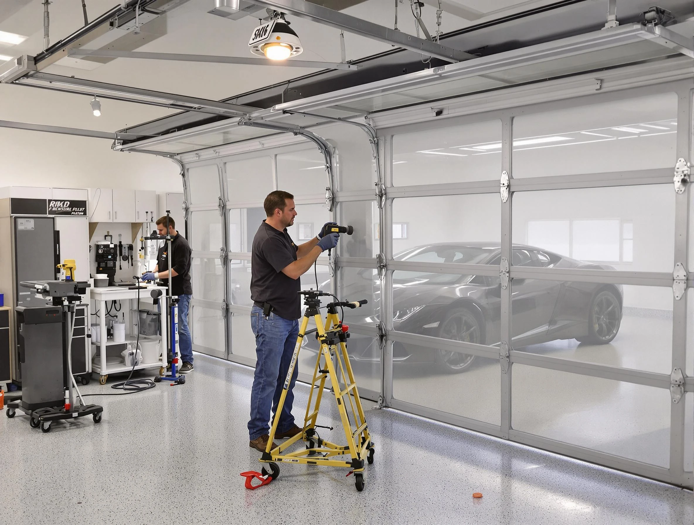 Garage Door Dents Repair in Goodlettsville