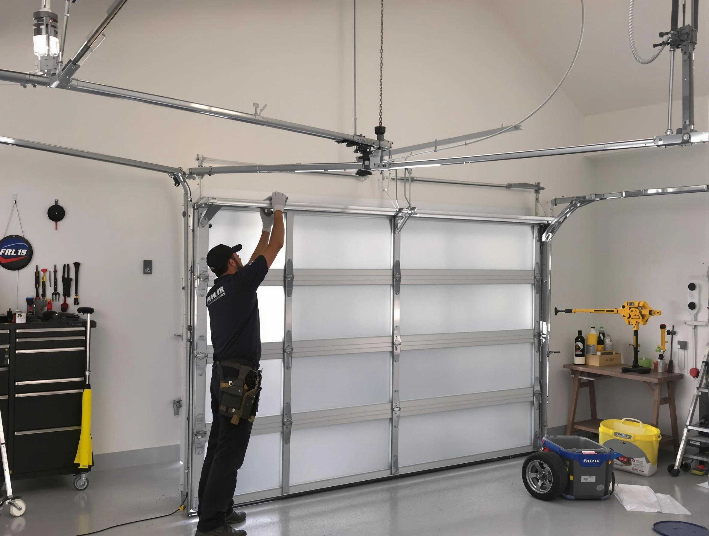 Goodlettsville Garage Door Repair certified team performing precision garage door installation in Goodlettsville